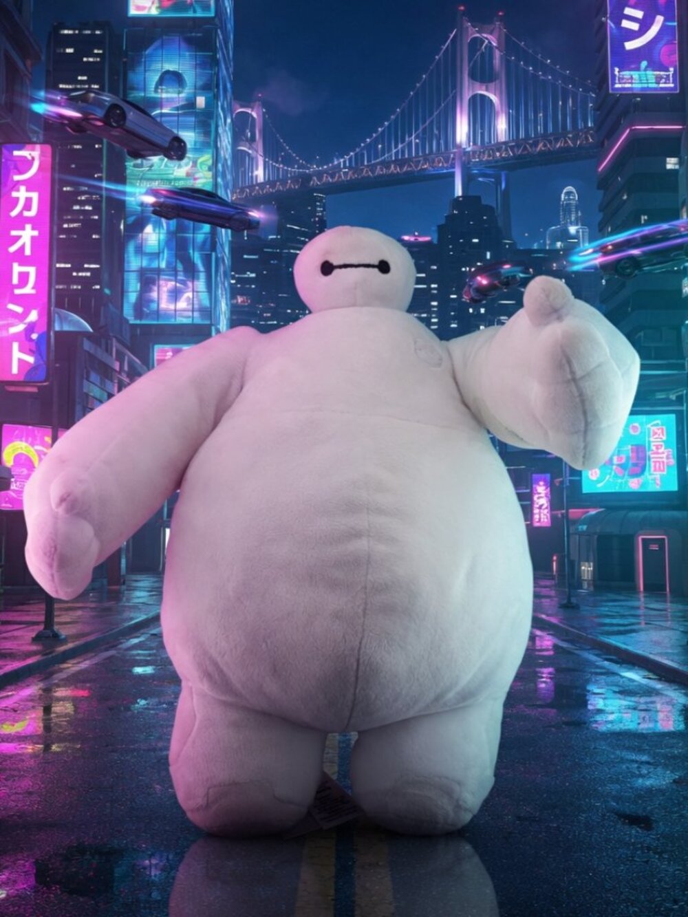 Disney Big Hero 6 Baymax Plush – Approx. 14" – Disney Store Tag